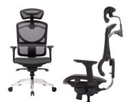 ERREVO® ZERO Full Black Mesh Computer Office Chair